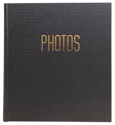 Fotoalbum, 60 Seiten schwarz, 29x32 cm, OfficeByMe