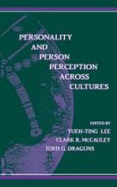 Personality and Person Perception Across Cultures