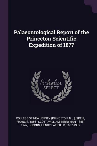 PALAEONTOLOGICAL REPORT OF THE
