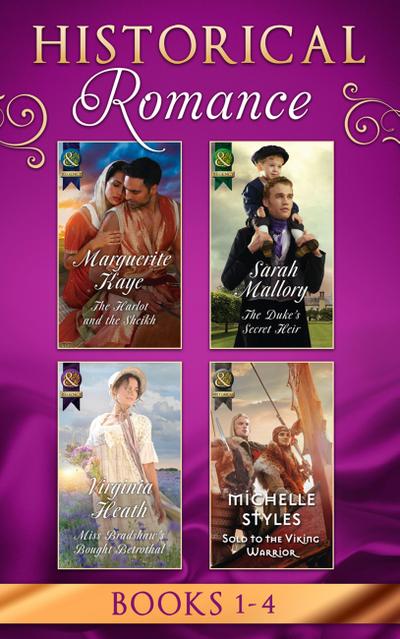 Historical Romance Books 1 - 4