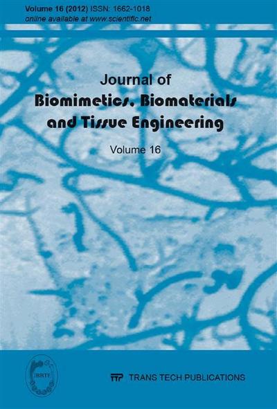 Journal of Biomimetics, Biomaterials & Tissue Engineering Vol. 16