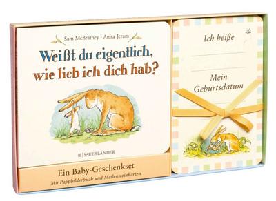 Weißt du eigentlich, wie lieb ...? Ein Baby-Geschenkset