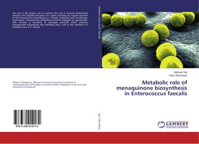 Metabolic role of menaquinone biosynthesis in Enterococcus faecalis