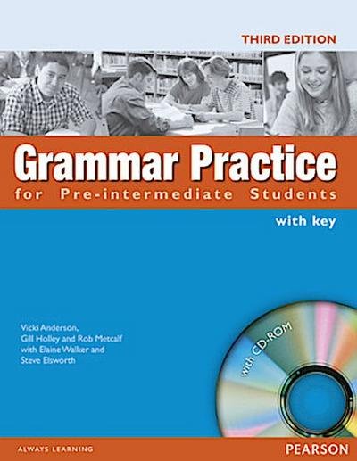 Grammar Practice for Pre-Intermediate Students, with Answer Key and CD-ROM