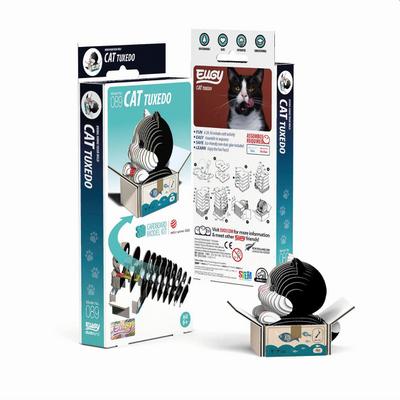 EUGY - 3D Bastelset Tuxedo-Katze