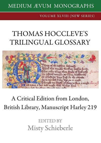 Thomas Hoccleve’s Trilingual Glossary