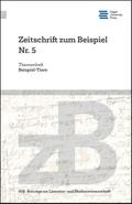 Zeitschrift Zum Beispiel Nr. 5