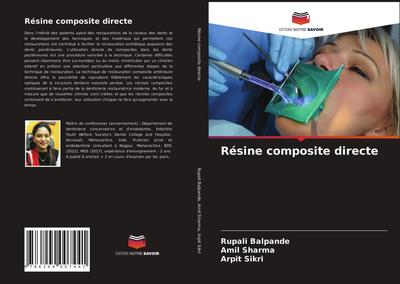 Résine composite directe