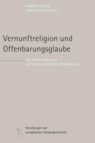 Forschungen zur europäischen Geistesgeschichte