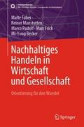 Nachhaltiges Handeln in Wirtschaft und Gesellschaft