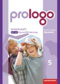 prologo - Allgemeine Ausgabe: Arbeitsheft plus Sprachförderung 9