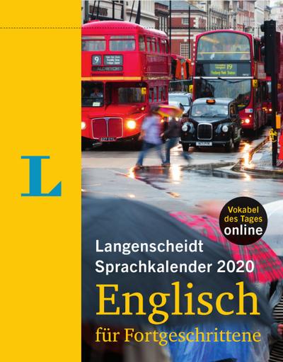 Langenscheidt Sprachkalender 2020 Englisch für Fortgeschrittene - Abreißkalender