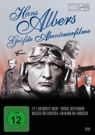 Hans Albers - Größte Abenteuerfilme, 4 DVDs