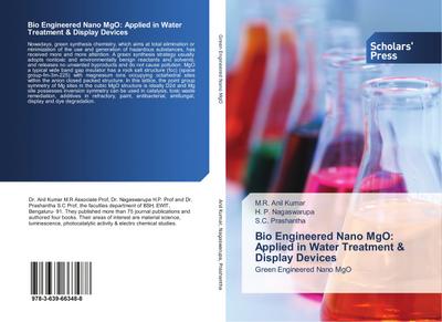 Bio Engineered Nano MgO: Applied in Water Treatment & Display Devices
