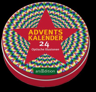 Adventskalender in der Dose. 24 Optische Illusionen