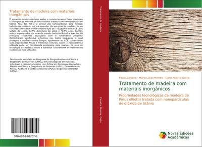 Tratamento de madeira com materiais inorgânicos