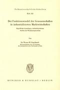Der Funktionswandel der Genossenschaften in indust