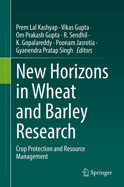 New Horizons in Wheat and Barley Research