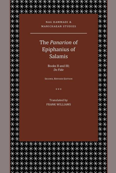 The Panarion of Epiphanius of Salamis
