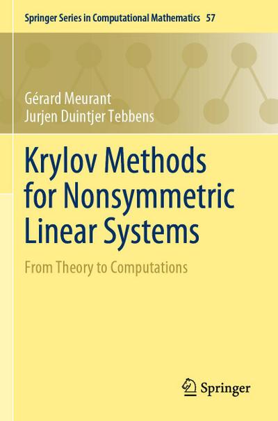 Krylov Methods for Nonsymmetric Linear Systems
