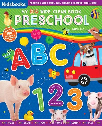 My Big Wipe-Clean Book: Preschool