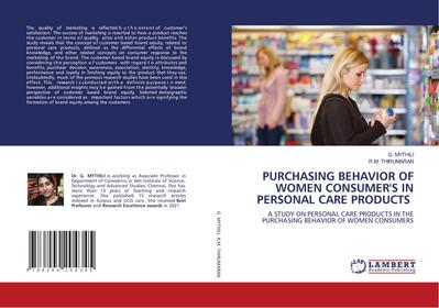 PURCHASING BEHAVIOR OF WOMEN CONSUMER’S IN PERSONAL CARE PRODUCTS