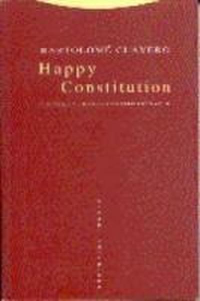 Happy constitution : cultura y lengua constitucionales
