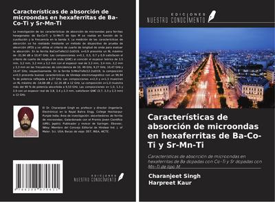 Características de absorción de microondas en hexaferritas de Ba-Co-Ti y Sr-Mn-Ti