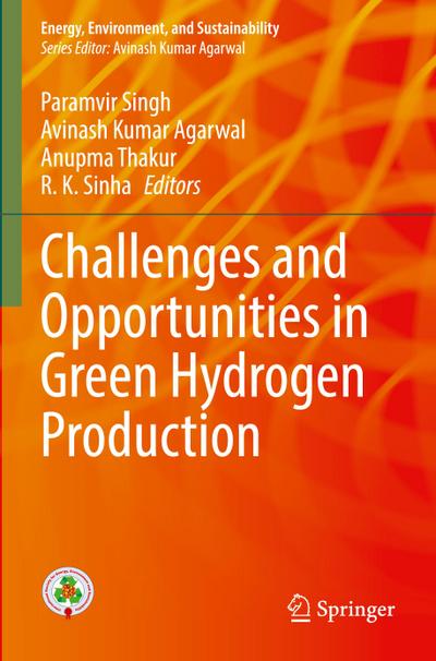 Challenges and Opportunities in Green Hydrogen Production