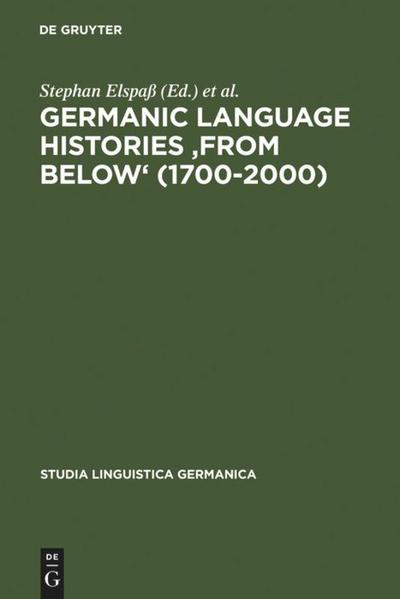 Germanic Language Histories ’from Below’ (1700-2000)