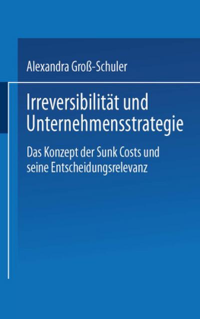 Irreversibilität und Unternehmensstrategie