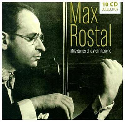 Milestones Of A Violin Legend - Max Rostal, 10 Audio-CDs