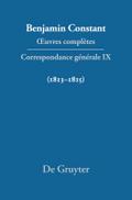 Correspondance générale 1813-1815