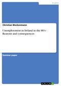 Unemployment in Ireland in the 80s   -   Reasons and consequences - Christian Weckenmann