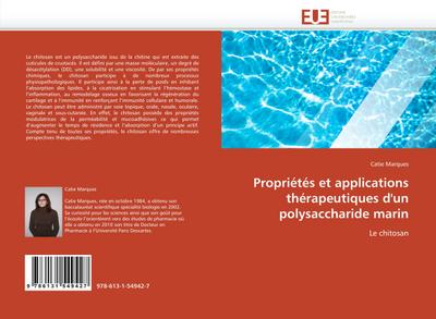 Propriétés et applications thérapeutiques d'un polysaccharide marin - Catie Marques