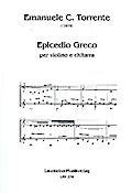 Epicedio Grecofür Violine und Gitarre