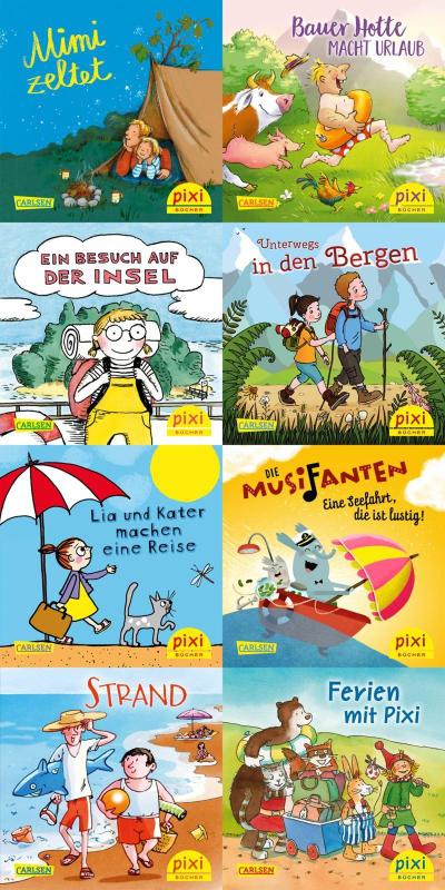 Pixi-Box 268: In die Ferien mit Pixi (8x8 Exemplare) (268)