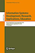 Information Systems: Development, Research, Applications, Education