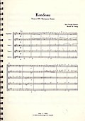 Rondeau für 5 Saxophone (SATTBar)Partitur und Stimmen