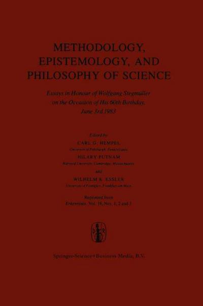 Methodology, Epistemology, and Philosophy of Science