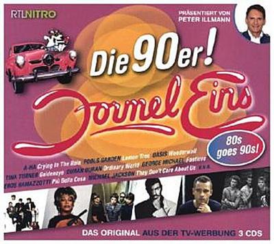 Formel Eins - Die 90er! 80s goes 90s!, 3 Audio-CDs
