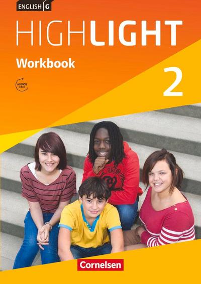 English G Highlight  02: 6. Schuljahr. Workbook mit Audios online. Hauptschule