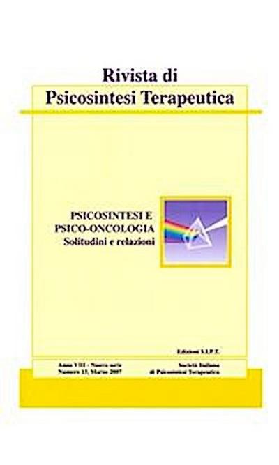 Rivista di Psicosintesi Terapeutica n.15