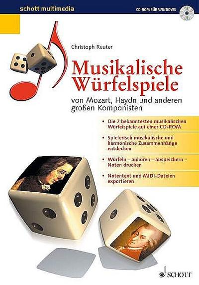 Musikalische Würfelspiele, 1 CD-ROM