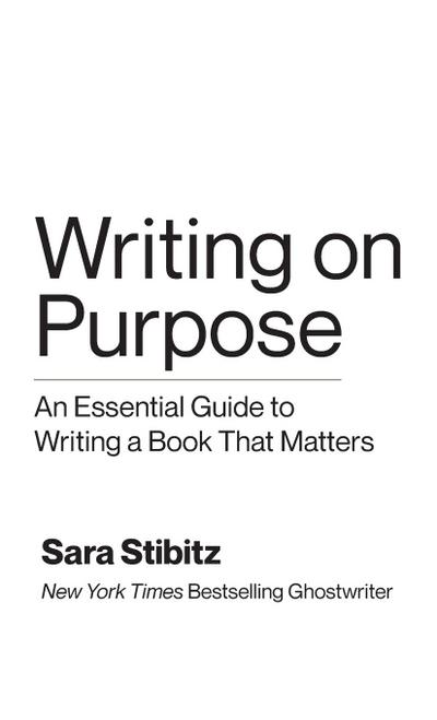 Stibitz, S: Writing on Purpose