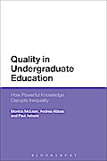 Quality in Undergraduate Education