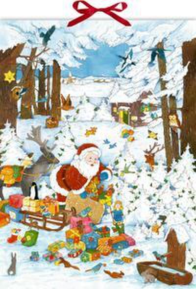 Bescherung im Winterwald - Wandkalender