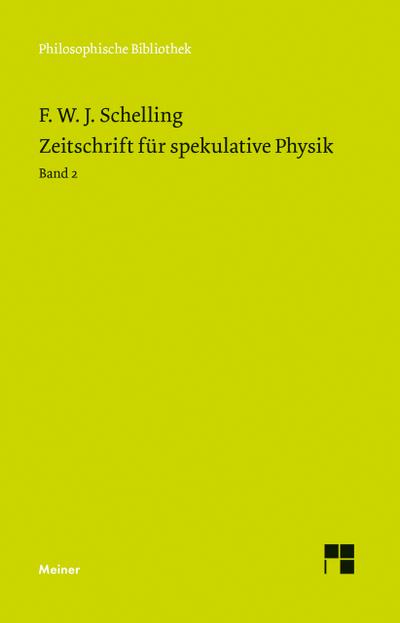 Zeitschrift für spekulative Physik / Zeitschrift für spekulative Physik