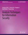 Analysis Techniques for Information Security