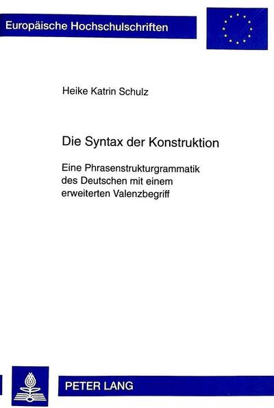 Die Syntax der Konstruktion